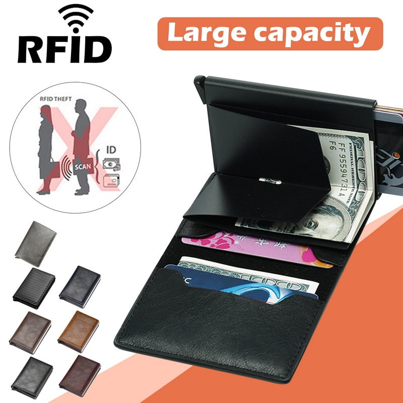 Anti-Theft Card Holder Wallet